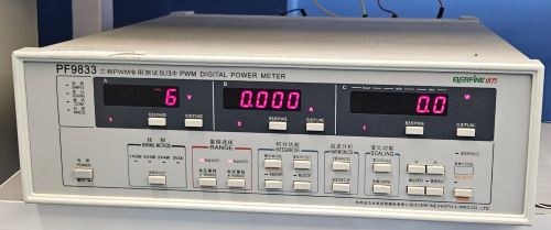Everfine PF9833 three-phase PWM digital power meter